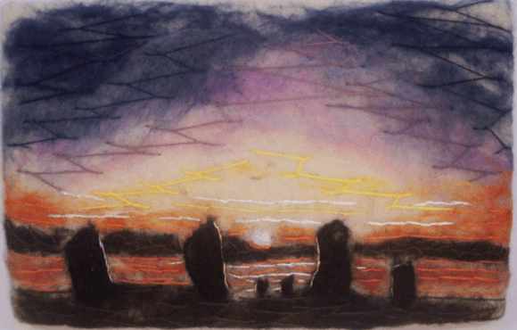 Midsummer Sunrise at the Ring of Brodgar.